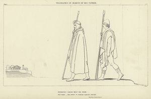Telemachus in Search of His Father by John Flaxman